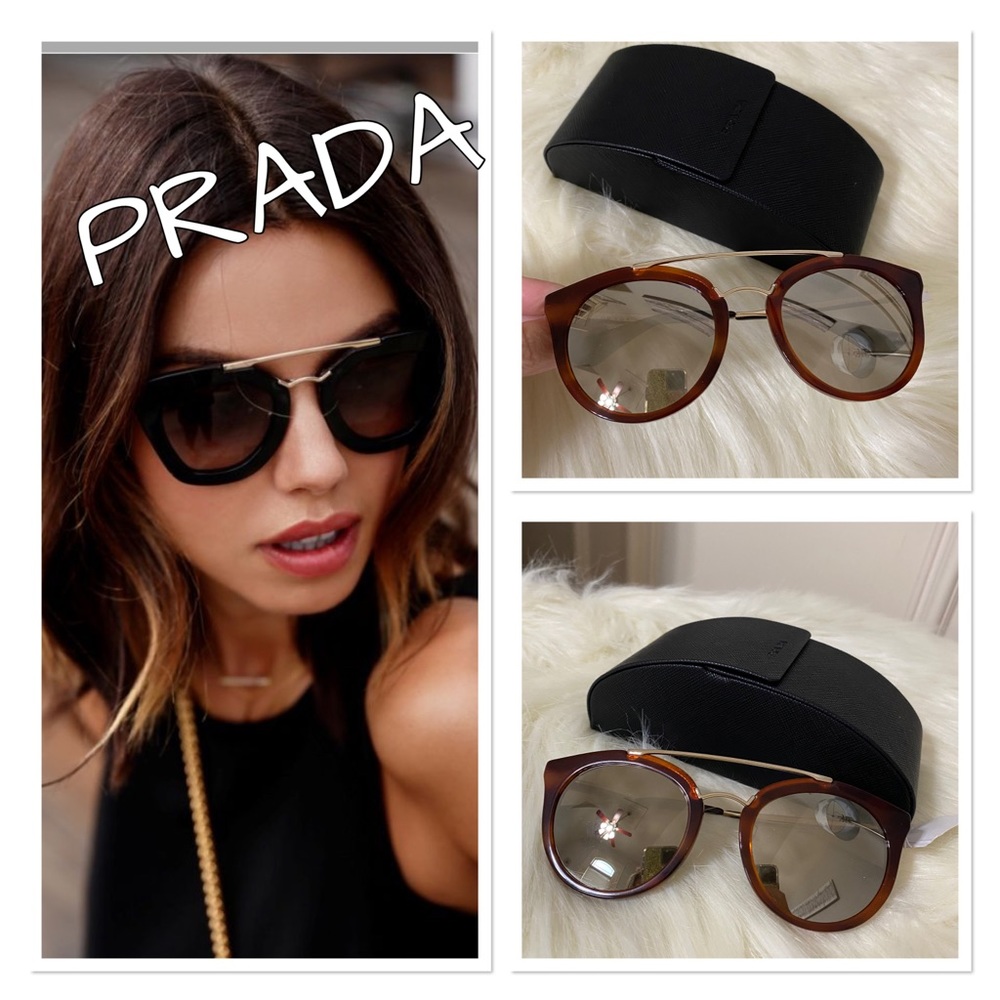 NWT Prada Mirror Sunglasses